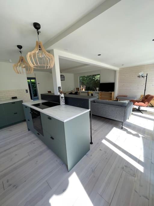 Modern Beach House For 12 Pers! With Jacuzzi Джулианадорп Екстериор снимка